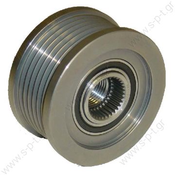 535 0115 10    INA ΤΡΟΧΑΛΙΑ ΔΥΝΑΜΟ FIAT DOBLO, OPEL ASTRA H DIESEL, SUZUKI SX4         Clutch Pulley Product Application:	Fiat / Iveco / Lancia Replacing F-554053.01 / .02 Cargo 235719 333135 Woods EC4102 Denso/Marelli Vauxhall 1.9 CDTi  - 