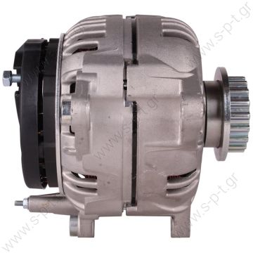 0121615013    BOSCH  ΔΥΝΑΜΟ  12V 150 Amp   12V 150A VW TOUAREG 2.5TDI,  TRANSPORTER T5 2.5TDI     18T X 76    Audi / VW / Seat / Sko VW MULTIVAN T5 2.5 TDI , TOUAREG 2.5 R5 TDI 150A    0121 615 013 Lucas LRA2321 Hella CA1819 VW Diesel Engines - 