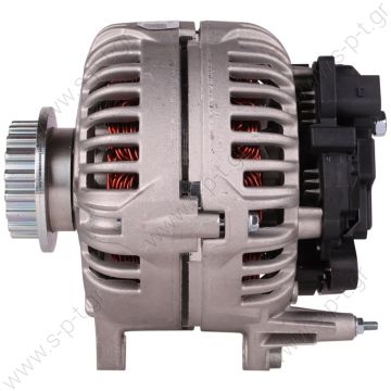 0121615013    BOSCH  ΔΥΝΑΜΟ  12V 150 Amp   12V 150A VW TOUAREG 2.5TDI,  TRANSPORTER T5 2.5TDI     18T X 76    Audi / VW / Seat / Sko VW MULTIVAN T5 2.5 TDI , TOUAREG 2.5 R5 TDI 150A    0121 615 013 Lucas LRA2321 Hella CA1819 VW Diesel Engines - 