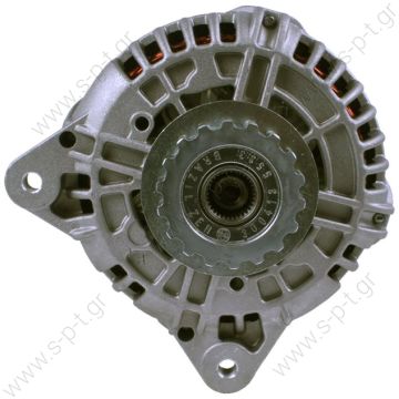 0121715004   BOSCH   ΔΥΝΑΜΟ     12V 180 Amp   VW MULTIVAN, TOUAREG, TRANSPORTER V    VW Trans T5 2.5TDi 180A [L-DFM] Notched PVF!  18T X 76    Audi / VW / Seat / Skoda Replacing 0121 715 004 Lucas LRA2235 Hella CA1820 Audi / VW Various Models - 