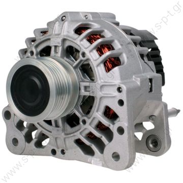 0124325014  BOSCH  ΔΥΝΑΜΟ   FORD  BOSCH ΔΥΝΑΜΟ VAG  0124325014,  12V 90 Amp  PV5 x 56  AUDI  A3 1.9TDi 12V 90A PVF [L-DFM]  	 Audi / VW / Seat / Skoda   FR65 Replacing 0124 325 014 Lucas LRB476 LRB477 Hella CA1547 CA1548 Seat-VW  - 