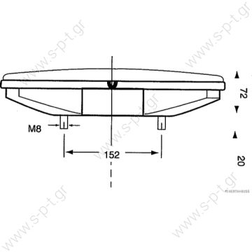 MERCEDES ΝΕΑ ΓΕΝΙΑ HELLA 2SE 003 167-031 (2SE003167031),  ΠΙΣΩ ΦΑΝΑΡΙ  Combination Rearlight; Combination Rearlight    DT 4.63546 (463546), Combination Rearlight - 