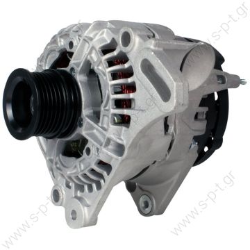 0124325015    BOSCH ΔΥΝΑΜΟ VAG       BOSCH   0124325015 12V 90A AUDI A2 SEAT SKODA VW GOLF IV PLUS V LUPO POLO 1,0 1,4 1,6     PV6 x 49.4  Audi / VW / Seat / Skoda  SG9B069 Lucas LRB480 LRB479 Hella CA1560 CA1568 Seat-VW Various Models - 