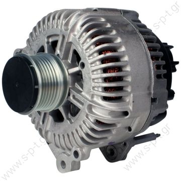 0124625012  BOSCH   ΔΥΝΑΜΟ 3.2 ΒΕΝΖΙΝΗ PORSCHE   CAYENNE 2006 021903026B    437555  VALEO  ΔΥΝΑΜΟ  VW PASSAT 1.9 2.0TDi 180A 57PVfF6 [L-DFM]     OE:  03G903023, 03G903023X  TG17C019, 021903026L   12V 180 Amp   PV6 X 56     0124 625 010 Lucas LRA2931  - 