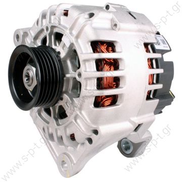 SG9B027  VALEO    ΔΥΝΑΜΟ VAG  	Α4, A6, PASSAT, SKODA 1,812V 90 Amp  0986044300 BOSCH  ΔΥΝΑΜΟ   VW 90A  AUDI  V6 TDi 12V 90A [L-DFM] 64PV6     437175 VALEO  ΔΥΝΑΜΟ  AUDI V6 TDi 12V 90A [L-DFM] 64PV6    PV5 54.5   SG9B027 Lucas LRA1968 Hella CA1546    - 