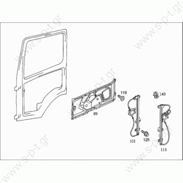 ΓΡΥΛΛΟΣ ΑΡ ΑΤΕGO 9737200146  973 720 0146 (9737200146),MERCEDES  Window Winder DT 4.63370 (463370), Window Winder MERCEDES-BENZ 6937200146 MERCEDES-BENZ 9737200146 MERCEDES-BENZ A6937200146 MERCEDES-BENZ A9737200146 DT 463370 - 