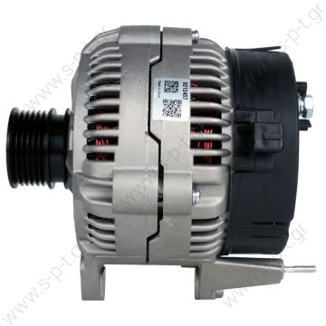 SG12B054  ΔΥΝΑΜΟ VAG   12V 120 Amp  0986044310, BOSCH   ΔΥΝΑΜΟ VAG   ΔΥΝΑΜΟ  AUDI  A4 12V 120A 6H-10 64PV6 [L-DFM]     PV6 x 50  Audi / VW / Seat / Skoda   0123 505 005 Lucas LRB175 Hella CA828 Audi Ford Skoda VW Various Models - 