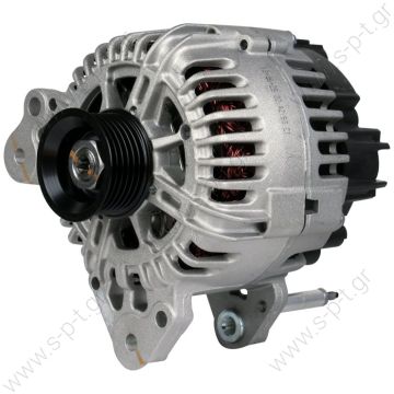 0124 325 044  BOSCH  ΔΥΝΑΜΟ   12V 110A AUDI A3, SEAT IBIZA IV, V, VW GOLF V, VI    PV6 x 56   Skoda, 14V, 110 A, 0986045320, 03C903023B     Audi / VW / Seat / Skoda Replacing 0124 325 044 Lucas LRA2361 Hella CA1817 VW Various Models - 