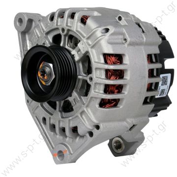 SG12B018  VALEO    ΔΥΝΑΜΟ VAG  	12V 120 Amp   PV5 x 56 	AUDI  A4 A6 1.6 1.8L 12V 120A [L-DFM] 56PV    0124515040  BOSCH  ΔΥΝΑΜΟ   AUDI  A4 12V 120A 6H-10 64PV6 [L-DFM]      SG12B018 Lucas LRA1969 Hella CA1664 Audi / Skoda / VW Various Models - 