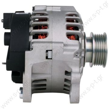 0986040320  BOSCH  ΔΥΝΑΜΟ VAG   12V 90 Amp   PV5 x 56   12V VW GOLF III, CADDY II DIESEL, SEAT AROSA   	VW POLO 1.9D 90A 5PVF D + W   Audi / VW / Seat / Skoda Frame Number:	FR59 Replacing 0123 320 036 Lucas LRB483 Hella CA1239 Seat / VW Various Models - 