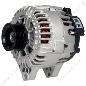 TG15C022  VALEO    ΔΥΝΑΜΟ  12V 150A CITROEN C3, C4, C5, PEUGEOT 206, 307 439503  VALEO ΔΥΝΑΜΟ    439503, VALEO  ΔΥΝΑΜΟ     12V 150 Amp   PV6 X 54  	Citreon / Peugeot Frame Number:   TG15C022 Lucas LRA2228 LRA2229 Hella CA1674-CA1850 Citroen / Peugeot  - 