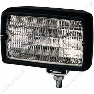 1GA005060001  HELLA  ΠΡΟΒΟΛΕΑΣ ΕΡΓΑΣΙΑΣ      1GA 005060-001 Hella Worklight Hella work lamp 153x93 mm  Working light rectangular H3  1GA005060001 Work lamp Hella - 