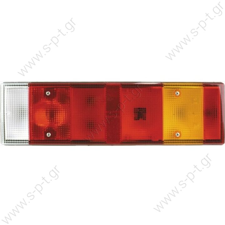 LC7 K4 M01D  VIGNAL   DAF  OΠΙΣΘΙΟΣ ΦΑΝΟΣ 7 ΛΕΙΤΟΥΡΓΙΩΝ   Rear Right Vignal rear lamp for DAF right with side marker TAIL LIGHT REAR VIGNAL LC7 for Renault Truck 5001847586 (Lateral connector)