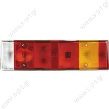 LC7 K4 M01D  VIGNAL   DAF  OΠΙΣΘΙΟΣ ΦΑΝΟΣ 7 ΛΕΙΤΟΥΡΓΙΩΝ   Rear Right Vignal rear lamp for DAF right with side marker TAIL LIGHT REAR VIGNAL LC7 for Renault Truck 5001847586 (Lateral connector) - 