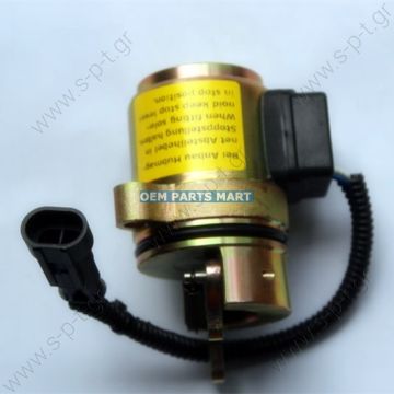 6886715  ΗΛΕΚΤΡΙΚΟ ΣΒΗΣΤΗΡΙ 12V DEUTZ BF4M1011F HOLWELL 12V  Engine Fuel Shut Off Solenoid Deutz Stop Solenoid 04272733    Deutz   Solenoid, Fuel Shut Off, BobCat Skid Steer A300 A220 S250 T200, 863 864 873, Replace 04272733, 6886715, Deutz, - 