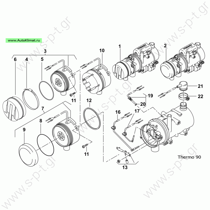 WEBASTO   THERMO 90