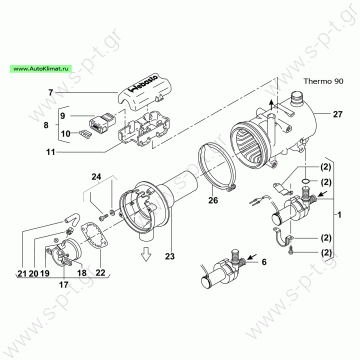 WEBASTO   THERMO 90 - 