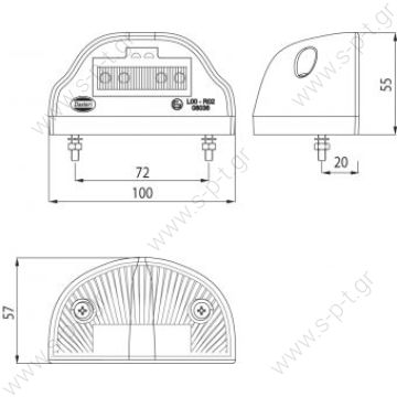 DSL-43B  -ΦΑΝΟΣ ΑΡΙΘΜΟΥ ΜΕ LED ΚΑΙ ΠΟΡΕΙΑΣ DSL-43B    ΠΟΡΕΙΑΣ LED DSL-43B/12 Description:	REF. NO. DSL-43B/12 Φανός πινακίδας - Πορείας LED 12V DSL-43B/24 Φανός πινακίδας - Πορείας LED 24V L-43B/12  LED 12V L-43B/24  LED24V - 