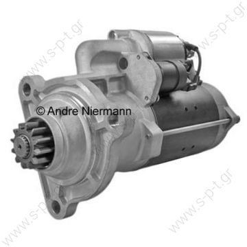 0001241004   BOSCH   ΜΙΖΑ  MERCEDES ACTROS 24V 5.5kW z12   (Remanufactured)   OEM codes / Analogs  DELCO: DRS0128, DRS0128X. MERCEDES: 0061512401, A0061512401.  NIERMANN: 01,241,004. AS: S0426. RNL: RNL241004. MOTORHERZ: 0001241004CN, STB4104. - 