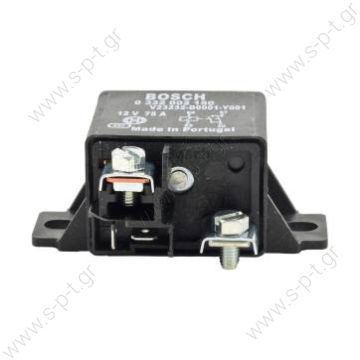 0332002257, BOSCH  24V 50/50Amp.    BOSCH ΡΕΛΕ     Relay BOSCH 0332002257 24 V50A DAF: 0673514, 673514. IVECO: 9673514. BOSCH 0 332 002 257 (0332002257) Relay, start repeater - 