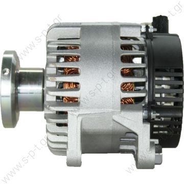 DAN582, DENSO  ΔΥΝΑΜΟ FORD  	12V 105 Amp  FORD FOCUS C-MAX, FOCUS II    Pulley Coupling Drive Product Type:	Alternator Product Application:	Ford / Jaguar / Mazda Replacing 101210-0921 Lucas LRA2913 O.E.M 4M5T-10300-LA,LB,LB Ford Various Models - 