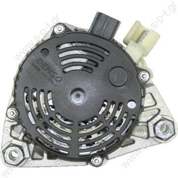 DAN582, DENSO  ΔΥΝΑΜΟ FORD  	12V 105 Amp  FORD FOCUS C-MAX, FOCUS II    Pulley Coupling Drive Product Type:	Alternator Product Application:	Ford / Jaguar / Mazda Replacing 101210-0921 Lucas LRA2913 O.E.M 4M5T-10300-LA,LB,LB Ford Various Models - 