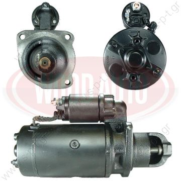 0001360018 / 0001360061   BOSCH  ΜΙΖΑ  VOLVO FL-7 3451354 FL 7	1985-1998 FM 7	1998-2001 FS 7	1991-1996 Anlasser Volvo LKW Volvo Penta 0001360061 24 Volt 4,0 KW  Volt: 24 Volt   4,0 KW  9  3  Δ - 