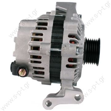 A5TA7792  MITSUBISHI   ΔΥΝΑΜΟ   12V 90A FORD FIESTA V, FUSION, MAZDA 2  12V 90 Amp  FORD FOCUS HXDA 90A  ΔΥΝΑΜΟ DENSO MARELLI    PV6 X 49    A5TA7792 Lucas LRA1169 LRA1172 Hella CA1780 CA1737  Q9K3B/3N1110300AC.HXDA.HWDA.HWDB    - 