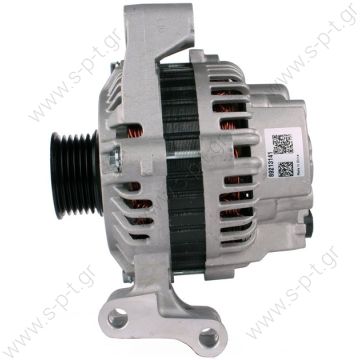 A5TA7792  MITSUBISHI   ΔΥΝΑΜΟ   12V 90A FORD FIESTA V, FUSION, MAZDA 2  12V 90 Amp  FORD FOCUS HXDA 90A  ΔΥΝΑΜΟ DENSO MARELLI    PV6 X 49    A5TA7792 Lucas LRA1169 LRA1172 Hella CA1780 CA1737  Q9K3B/3N1110300AC.HXDA.HWDA.HWDB    - 