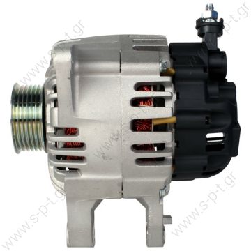 2655424  ΔΥΝΑΜΟ  VALEO   12V 120 Amp   37300-37800    HYUNDAI   SANTA FE 2.7L V6 2005> 12V 120A 58PV6 L    PV6 x 58    HYUNDAI TUCSON TIBURON 2.7L 2005-09 SANTA FE 2005-06   2655424 Lucas LRA2984 LRA2985 Hella JA1903 Hyundai Various Models - 