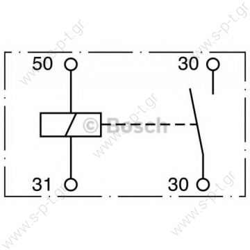 0 333 009 002 ΡΕΛΕ ΙΣΧΥΟΣ 1226 BOSCH  ΜΠΟΥΤΟΝ ΜΙΖΑΣ 24V - 150Α 3ου ΑΞΟΝΑ, ΜΕ ΔΥΟ ΦΙΣ  0333009002 - ΡΕΛΕ ΜΙΖΑΣ DAF/MAN    Power relay 24V 150/1000A 1sec BOSCH IP54 @ Relay Bosch 0333009002 - 