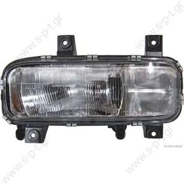 A 973 820 01 61  ΦΑΝΟΣ  ΕΜΠΡΟΣΘΙΟΣ  MERCEDES-BENZ ATEGO   MERSEDES 81658062 Headlight Fitting Position : Left Bulb Type : H4 Bulb Type : W5W Light Function : without fog light Vehicle Equipment : for vehicles with headlamp levelling (electric)  - 