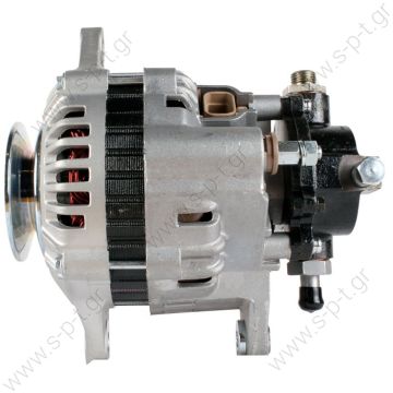 LR1100-501  ΔΥΝΑΜΟ    HITACHI  12V 100 Amp    OPEL COMBO 2ΦΙΣ 1V ΑΝΤΛΙΑ  HITACHI LR1100-501 ISUZU	8971502011   12.3 x 80  	Alternator  Vauxhall / Opel / Saab Frame Number:	FR33 Replacing LR1100-501 Lucas LRB299 Hella JA1370 Opel Vauxhall Various Models - 