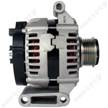 0125711059  BOSCH  0121615002  BOSCH ΔΥΝΑΜΟ PEUGEOT   12V 150 Amp  12V 150A FORD TRANSIT 2,4 TDCI LDFM    PV6 x 58   Application:	Ford / Jaguar / Mazda Frame Number:	FR28 Replacing 0121 615 002 Lucas LRA2977 Hella CA1928 Ford Transit 2006 >> - 