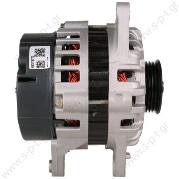 37300-22600  ΔΥΝΑΜΟ   12V 80A HYUNDAI ACCENT, ELANDRA, EXCEL ΜΤ  12V 80 Amp Pulley / Drive:	Pulley PV4 x 58 Product Type:	Alternator Product Application:	Mitsubishi / Hyundai Replacing 37300-22600 Lucas LRA2136 Hella JA1788 Hyundai Various Models - 