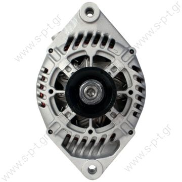 DELCO REMY  12V 100A OPEL VECTRA A, ASTRA F, CORSA B  Δυναμό Opel Astra,Vectra 12V 100 Amp  Pulley PV6 x 48.8   Vauxhall / Opel / Saab Frame Number:	FR38 Replacing 10480409 Lucas LRB196 LRB149 Hella CA1053 CA861 Opel Vauxhall Various Models - 