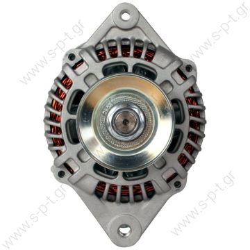 A2T34377  MITSUBISHI   ΔΥΝΑΜΟ  	12V 65 Amp  0986037491   BOSCH ΔΥΝΑΜΟ MAZDA  	Pulley 73 mm Single Product Type:	Alternator Product Application:	Ford / Jaguar / Mazda Replacing A2T34377 Lucas LRB151 LRA2640 Hella JA599 JA699 Mazda Various Models - 