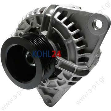 0124515044, BOSCH  ΔΥΝΑΜΟ IVECO   12V 120A  IVECO DAILY III   0 124 515 044  IVECO   0124515044   0986042820  BOSCH  ΔΥΝΑΜΟ  IV DAILY 12V 120A 68PV6 [L-DFM]  0124515044    Iveco Daily LKW 14 Volt 120 Ampere  BOSCH ΔΥΝΑΜΟ IVECO   0124515044  0986042820    - 