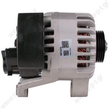 DAN629, DENSO ΔΥΝΑΜΟ  MAGNETI MARELLI  75 Α  FIAT PUNTO 55\75 93-99  12V 75 Amp  Pulley PV4 x 60  Alternator  Fiat / Iveco / Lancia Replacing 63321300 Lucas LRB214 Hella CA1154 Fiat Punto  0 986 039 471, 9039471, CA890IR, 8EL731724-001, LRB00148, 436481 - 