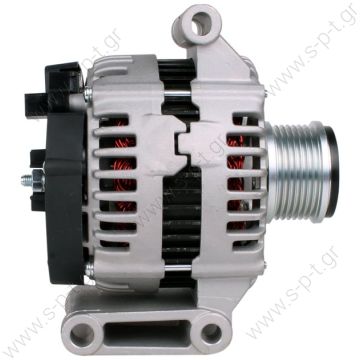 0121615103   BOSCH ΔΥΝΑΜΟ FORD  12V 150 Amp 12V 150A FORD TRANSIT 2,4 TDCI LDFM   PV7X55   BOSCH ΔΥΝΑΜΟ FORD 	Ford / Jaguar / Mazda Frame Number:	FR28 Replacing 0121 615 003 Lucas LRA2978 Hella CA1922 Ford Transit 2006 >> - 