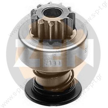 ZN0111  ZEN  ΓΡΑΝΑΖΙ ΜΙΖΑΣ  BOCSH  ΓΡΑΝΑΖΙ ΜΙΖΑΣ 11Δ BOSCH FIAT FIORINO  BOSCH 1006209425     Freewheel Gear, starter Features:  Teeth: 11  Diameter zubchatki: 29.5  Rotation: CW  Slots: 10  Total length: 64 - 