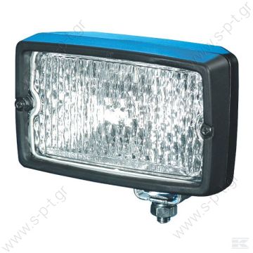 1GA005060001  HELLA  ΠΡΟΒΟΛΕΑΣ ΕΡΓΑΣΙΑΣ      1GA 005060-001 Hella Worklight Hella work lamp 153x93 mm  Working light rectangular H3  1GA005060001 Work lamp Hella - 