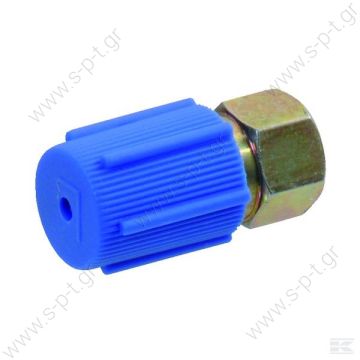 40460059  ΑΝΤΑΠΤΟΡΑΣ ΜΕΤΑΤΡΟΠΗΣ   R12 R134 ΙΣΙΟΣ  ΜΠΛΕ  	Adaptor 1/4" low side      Retrofit R134a LP adapter Adaptor Retrofit - 