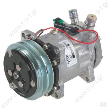 U4652 SANDEN   SD7H15 ΣΥΜΠΙΕΣΤΗΣ   ΚΟΜΠΡΕΣΕΡ SANDEN SD7H15    COMPRESSOR SANDEN FIX R134A SD7H15  Compressor - Sanden     SE 7H15 OR Vertical 24V 2G A  12304999 - 1433064H91 - 4652  SD 7H15 OR Vertical 24V 5" Ø125mm 2G A - 