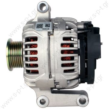 0124415016  BOSCH  ΔΥΝΑΜΟ FORD TRANSIT TDCi   12V 105 Amp  437659  VALEO ΔΥΝΑΜΟ   FORD  TRANSIT 2L TDE 12V 105A 53PV6   PV6x55  1C1T10300AD  1C1T10300AF   2C1T10300AB  Ford / Jaguar / Mazda   0124-415-016 Lucas LRA2183 Hella CA1636 Ford Transit 2.0D - 