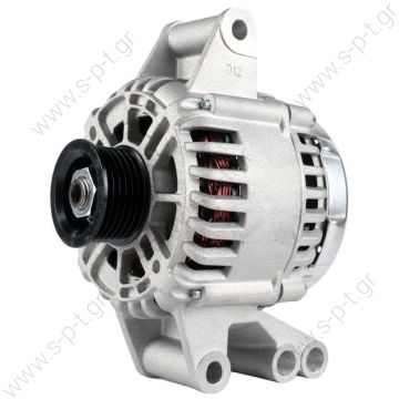 TG9C013   ΔΥΝΑΜΟ   VALEO	12V 104A FORD FIESTA V 1.3, KA 1.3, 1.6   FORD   FIESTA V E STREET KA E    PV6 x 48.4   437453   VALEO ΔΥΝΑΜΟ FORD    	Ford / Jaguar / Mazda Replacing 2S6T-10300-FA,FB,FC Lucas LRA3039 Hella CA2034 Ford Various Models - 