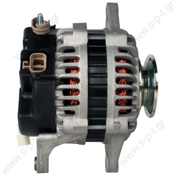 A2T34377  MITSUBISHI   ΔΥΝΑΜΟ  	12V 65 Amp  0986037491   BOSCH ΔΥΝΑΜΟ MAZDA  	Pulley 73 mm Single Product Type:	Alternator Product Application:	Ford / Jaguar / Mazda Replacing A2T34377 Lucas LRB151 LRA2640 Hella JA599 JA699 Mazda Various Models - 