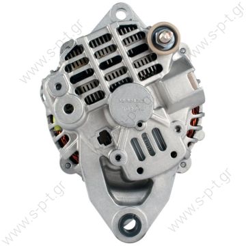 A2TB0091 MITSUBISHI ΔΥΝΑΜΟ MAZDA  323 DEMIO 1.5i 70A [PD]   12V 70 Amp A002TB0091 MITSUBISHI   Mazda 323 Mk5/6 1.3/1.4/1.5 16V & Demio 1.5 16V 1996-2003 70Amp   PV4 x 55  Ford / Jaguar / Mazda Replacing A2TB0091 Lucas LRA1124 Hella JA1283 Mazda  - 