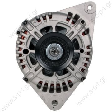 37300-38400    ΔΥΝΑΜΟ MITSUBISHI   12V 110A HYUNDAI H1, SANTA FE, SONATA, VOLVO S40, V40	12V 110 Amp  PV4 x 60   Alternator Product Application:	Mitsubishi / Hyundai Replacing 37300-38400 Lucas LRA2566 LRA2178 Hella JA1807 JA1522 Hyundai Various Models - 