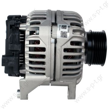 0124515044, BOSCH  ΔΥΝΑΜΟ IVECO     14V 120A IVECO DAILY III   CASE, IVECO 0-124-515-113, 2855914,504071135, 504225815,2855914    PV6 x 68  	Fiat / Iveco / Lancia Replacing 0124 515 044 Lucas LRA2177 LRA1922 Hella CA1679 CA1557 Iveco Diesel Engines - 